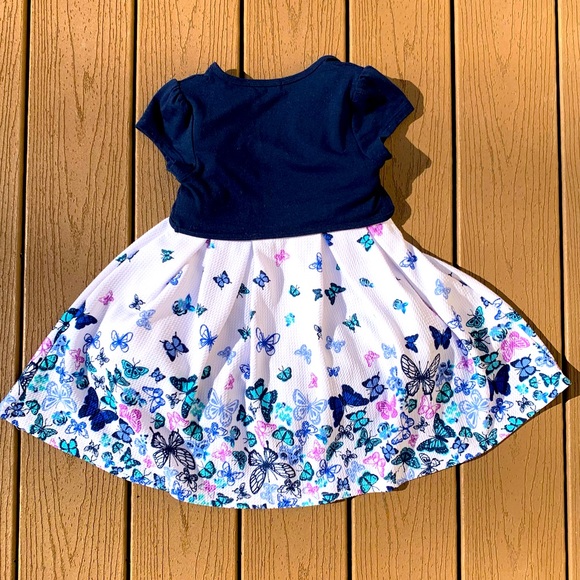 KNIT WORKS FANCY DRESS WITH REMOVABLE JACKET AND CRINOLINES GIRLS SIZE 5 - Picture 2 of 8